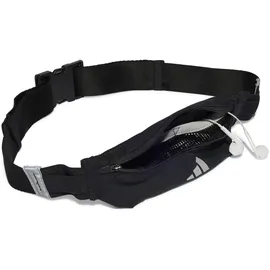 adidas Running Belt Waist Bag Black/Reflective Silver, One Size
