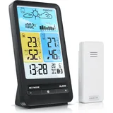 Bearware Wetterstation Funk Schwarz EL