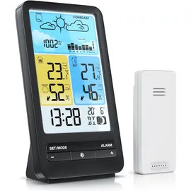 Bearware Wetterstation Funk Schwarz EL