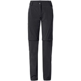 Vaude Farley Stretch Zo T-Zip II Hose (Größe S, schwarz)