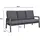Gardissimo Ontario 195 x 79 x 96 cm Grau