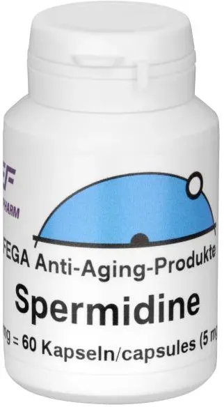 300 mg Spermidin in 60 Kapseln zu je 5 mg - Günstigster Preis pro mg im gesamten Internet