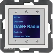Berker Radio Touch DAB+ S.1/B.x polarweiß glänzend 29848989