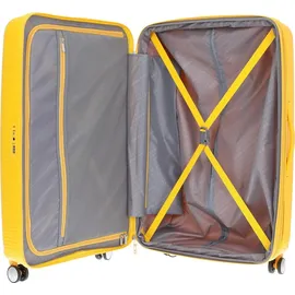 American Tourister Soundbox 4-Rollen 77 cm / 97-110 l golden yellow