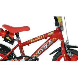 DINO BIKES Cars Buddy 12 Zoll RH 31 cm rot