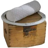 Today Constance Muster Polochon Kissen 45 x 15 cm Grau