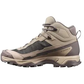 Salomon X Ultra 5 Mid GTX Damen Iron / Desert Tan / Green Milieu 42