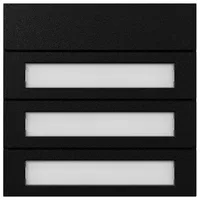 Gira Ruftastenmodul 3f sw 5533925