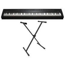 Kurzweil KAE1-LB Stage Piano Keyboard Schwarz 88 Tasten + keepdrum Keyboardständer