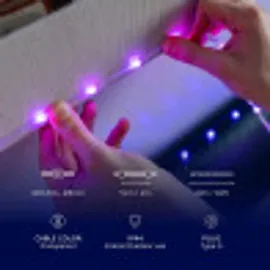 Twinkly Dots - 400 App-controlled RGB LEDs. 20 Meters. Clear Wire.