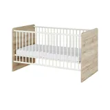 Sconto Babybett Cariba ¦ holzfarben ¦ Maße (cm): B: 80 H: 85 T: 143