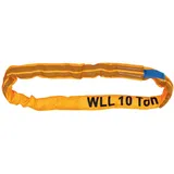 PETEX Rundschlinge Arbeitslast (WLL)=10 t Orange EN 1492-2 DIN 1492-2