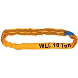 PETEX Rundschlinge Arbeitslast (WLL)=10 t Orange EN 1492-2 DIN 1492-2
