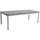 Royal Garden Alutapo Esstisch 220 x 95 x 95 cm Silber