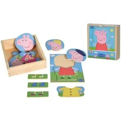 EICHHORN 109265707 Peppa Pig Umziehpuzzle