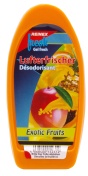 Reinex fresh Lufterfrischer Gel, Erfrischender Raumduft in einer praktischen Box zum Stellen oder Liegen, 125 g - Dose, Exotic Fruits