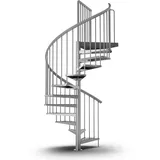 DOLLE Außentreppe Gardenspin 246-282 cm Metall