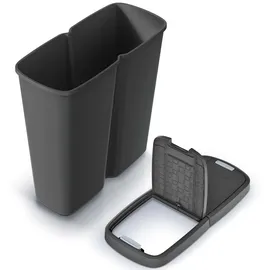 monzana Mülleimer 50 l Gelb