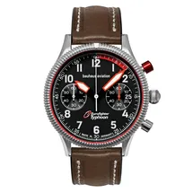 Bauhaus Aviation Eurofighter Schwarz Leder 25762
