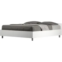 Nuamo Bett mit Stauraum aus weißer Esche 160x200