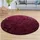 TT Home Hochflorteppich 160 x 160 cm Lila