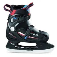 FILA SKATES Herren J-ONE Ice HR Inline Skate, BLK/RED/Blue, S 26-30