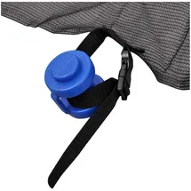 vidaXL Sicherheitsnetz schwarz 3,96 m