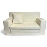 FORTISLINE Kindersofa 83 x 43 x 47 cm Schaumstoff beige