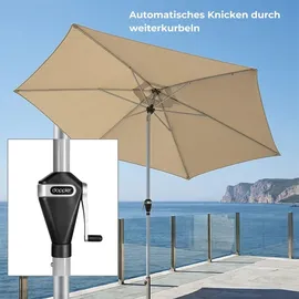 Doppler Active Auto Tilt Ø 320 cm natur