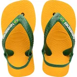 havaianas Kinder-Flip-Flops mit Gummizug und „Baby Brasil“-Logo - Grün - 21