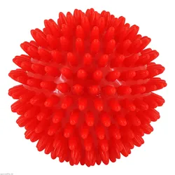 Massageball Igel 9 cm rot 1 St