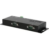 Exsys Serial Device Server 2x RS232/422/485, PoE,