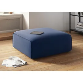 OTTO home Sitzhocker Merid 97 x 43 x 97 cm Blau