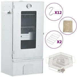 vidaXL Räucherofen mit Kaltrauchgenerator 44,5 x 29 x 83 cm Verzinkter Stahl V3200755