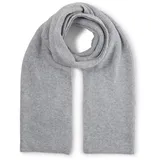 Tom Tailor DENIM Damen Cosy Schal in Melange-Optik, grau, Meliert, Gr. ONESIZE
