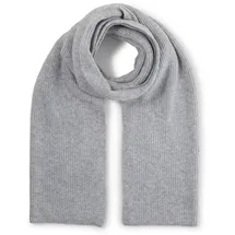 Tom Tailor DENIM Damen Cosy Schal in Melange-Optik, grau, Meliert, Gr. ONESIZE