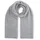 Tom Tailor DENIM Damen Cosy Schal in Melange-Optik, grau, Meliert, Gr. ONESIZE