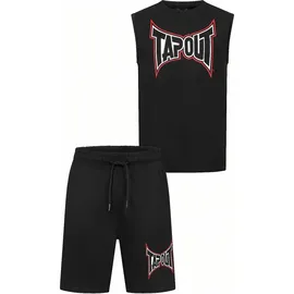 TapouT Herren ärmelloses T-Shirt & Shorts Set normale Passform DORRISA