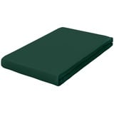 schlafgut Pure Topper Baumwolle 140 x 200 - 160 x 220 cm green deep