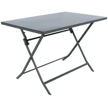 Hesperide Greensboro Klapptisch 4 Sitze 0 x 0 x 0 cm Graphitgrau
