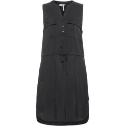 Ragwear Roissin Kurzarmkleid Damen in black, Größe M - schwarz