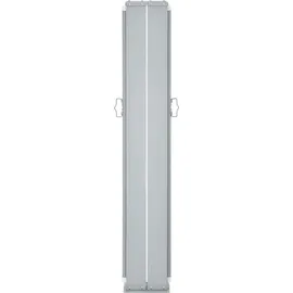 vidaXL Ausziehbare Seitenmarkise 120 x 600 cm Grau
