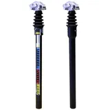 AIRWINGS EXPLETO TRAVEL Gefederte Sattelstütze mit Linear-Kugellager, 425mm Länge (Hard, Ø31,6mm)