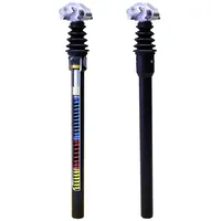 AIRWINGS EXPLETO TRAVEL Gefederte Sattelstütze mit Linear-Kugellager, 425mm Länge (Hard, Ø31,6mm)