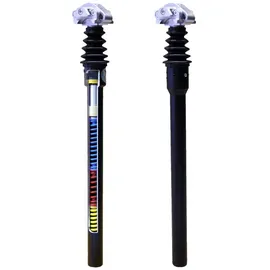 AIRWINGS EXPLETO TRAVEL Gefederte Sattelstütze mit Linear-Kugellager, 425mm Länge (Hard, Ø31,6mm)