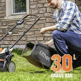 LiTHELi U20 Akku-Rasenmäher inkl. 1 x 4,0 Ah SE-Akku