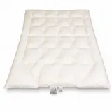 Betten Hofmann Hofmann Premium Sommer Daunendecke Körperformbett 135x200 cm 100% can. Gänsedaunen - Weiß