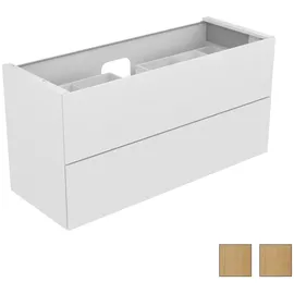 Keuco Waschtischunterschrank 2 Auszüge 140 x 70 x 53,5 cm Eiche Hell