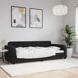 vidaXL Tagesbett 90 x 200 cm schwarz