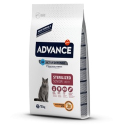 Advance Senior Sterilized High Protein 10 + Katzenfutter 2 x 10 g